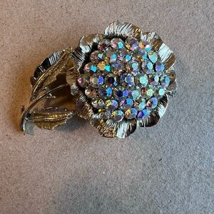Vintage Aurora Borealis Brooch